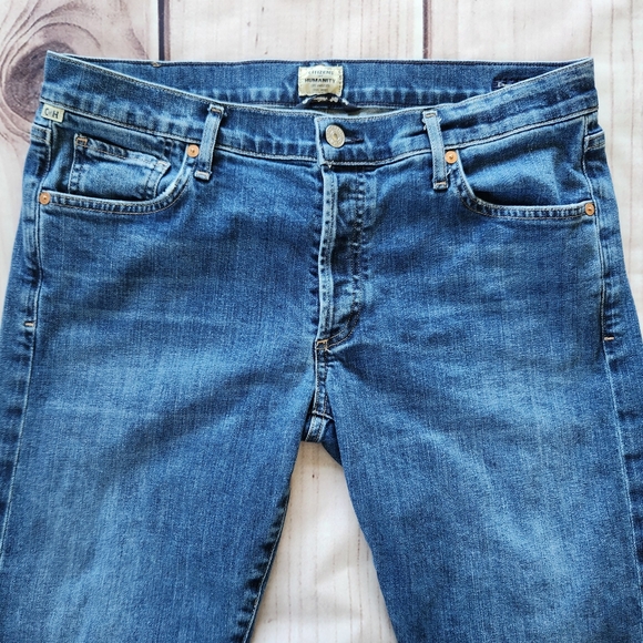 CoH Premium Vintage "Emerson Slim Boyfriend" Blue Jeans Button Fly Size 30 - Picture 3 of 15